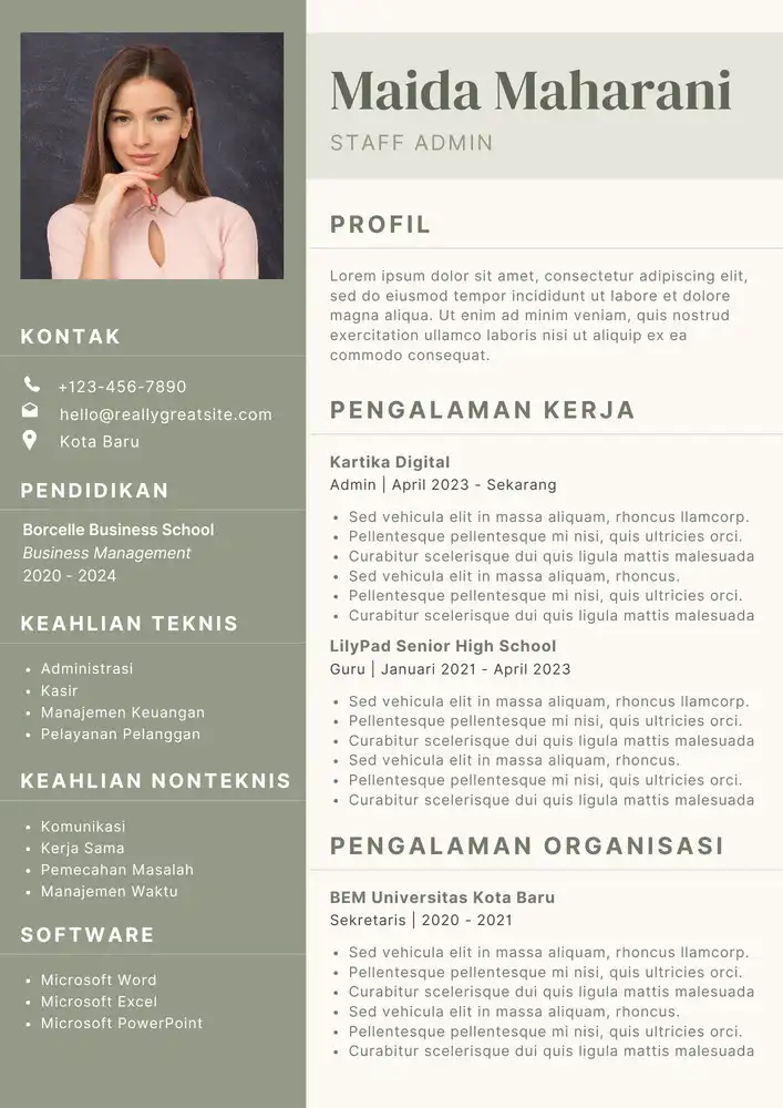 CV Kreatif 003
