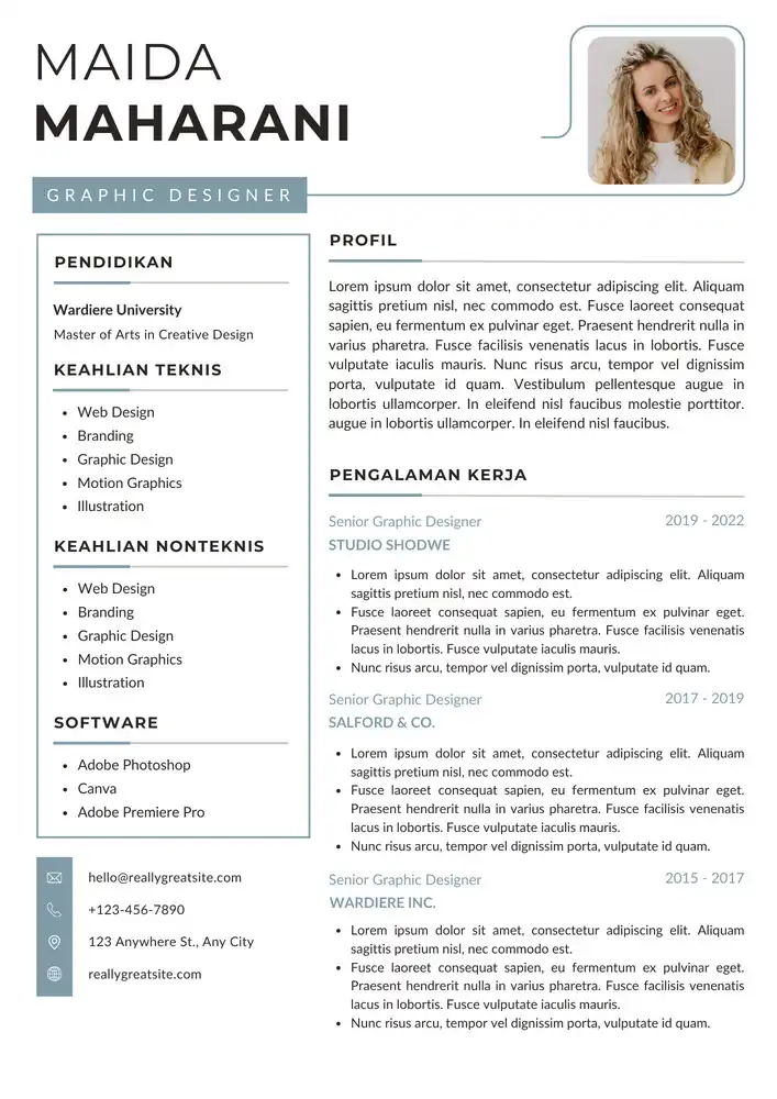 CV Kreatif 019